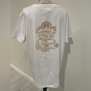 Gretchen Scott Designs White Boxy Short Sleeve T-Shirt